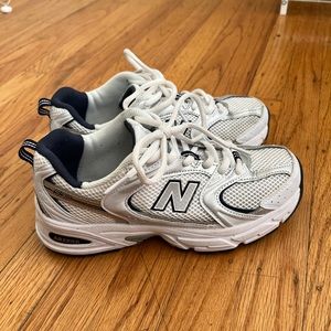 NEW BALANCE 530 NAVY WHITE SILVER